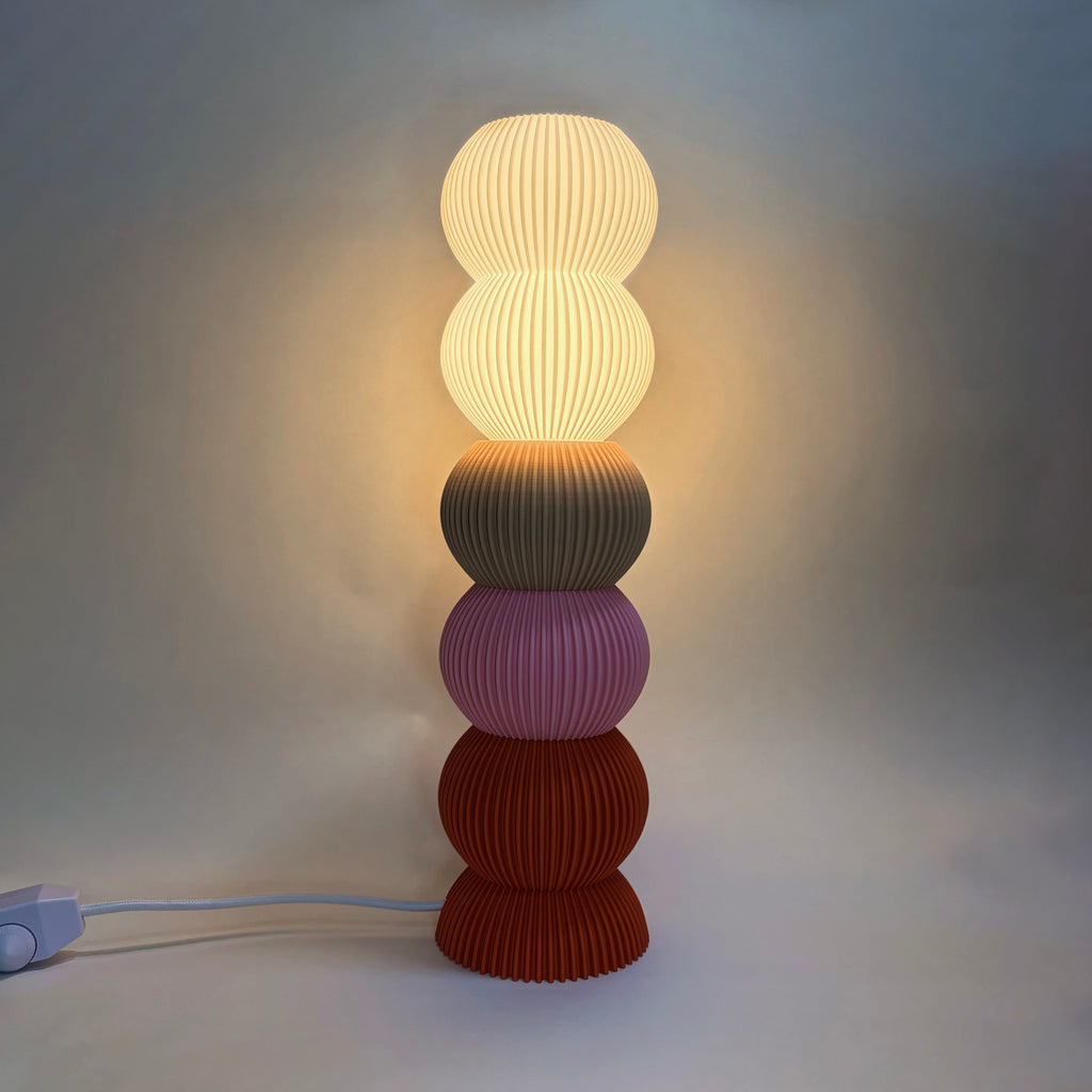 STAK Rolli Lamp, Desert Rose