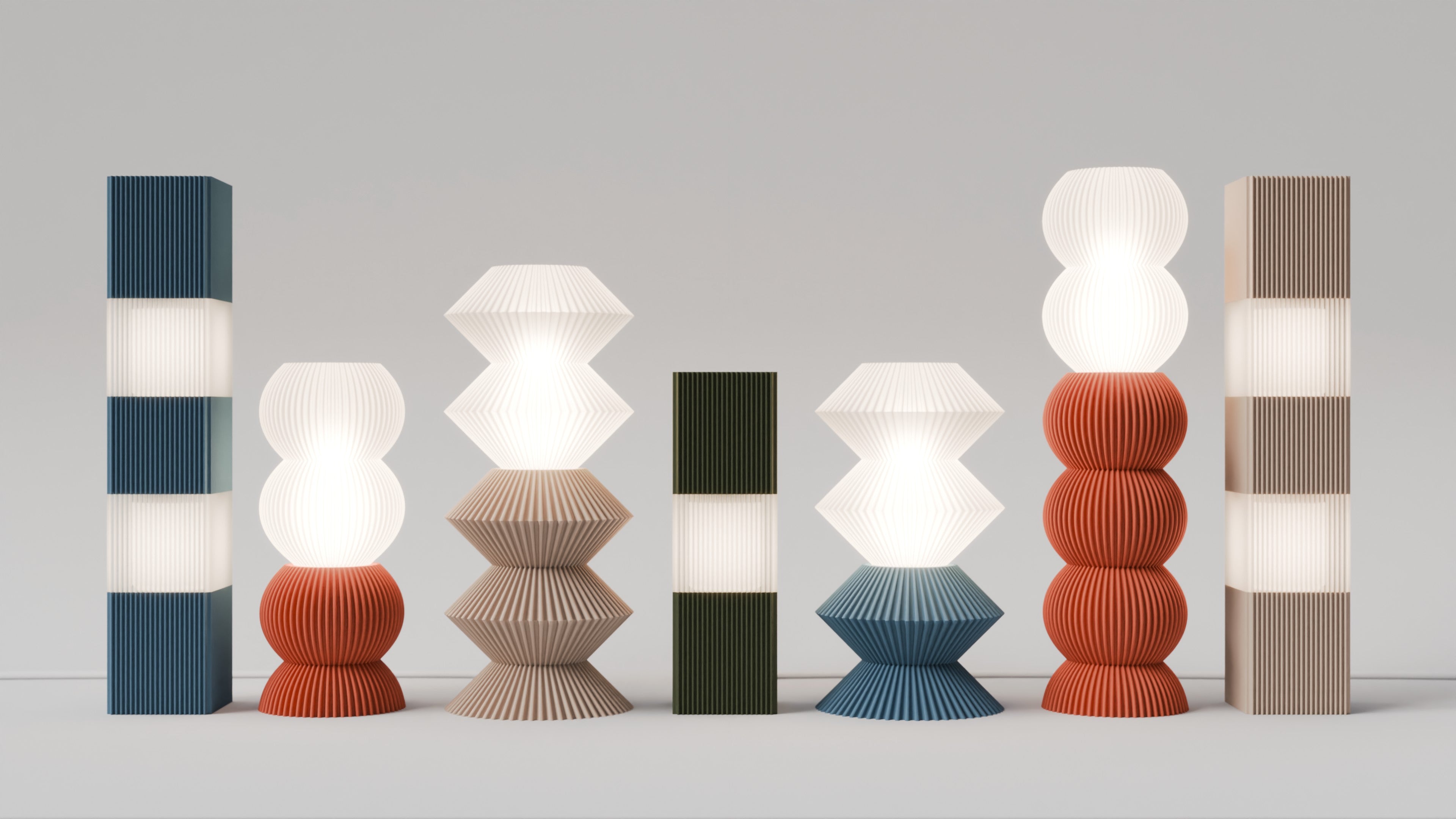 Melt Mod | Bold, Stackable Lamps Made to Order in Seattle