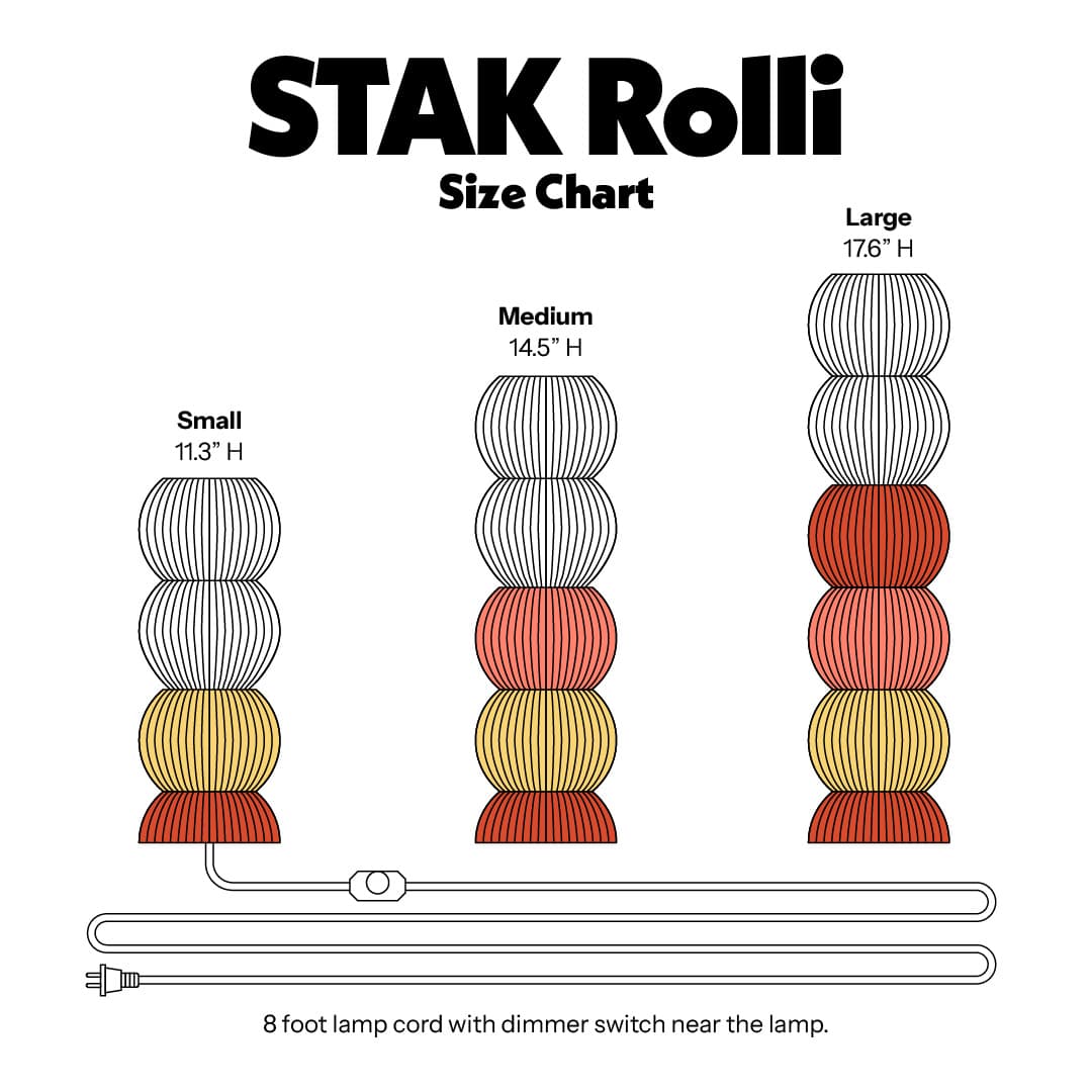 STAK Rolli Lamp