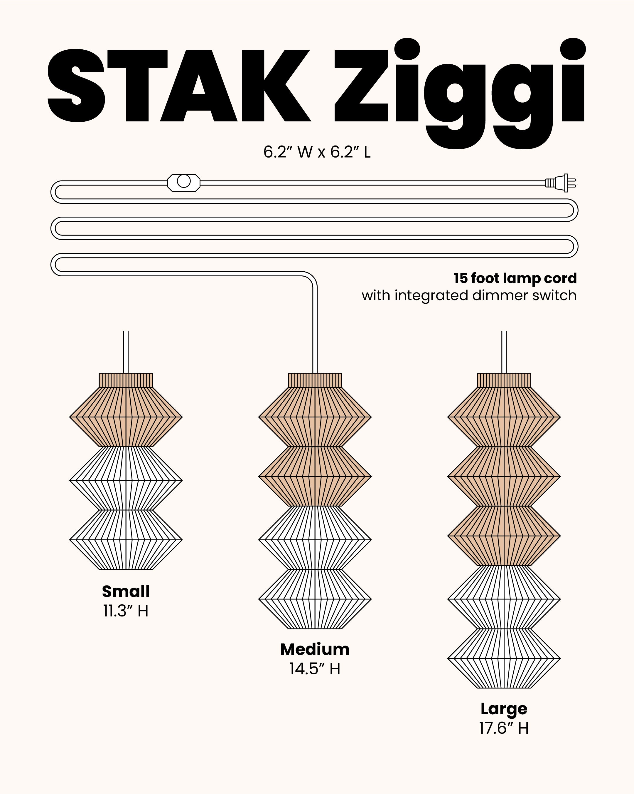 STAK Ziggi Pendant