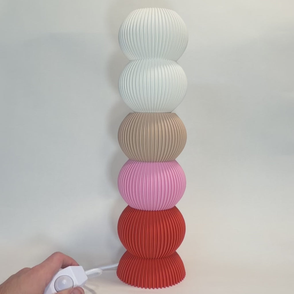 STAK Rolli Lamp, Desert Rose